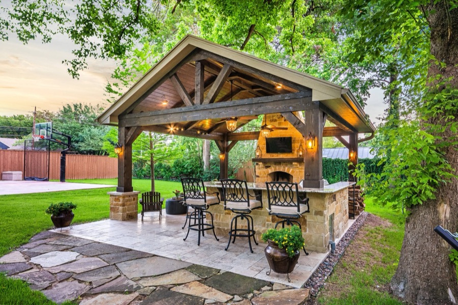 Pergolas built by BBP Pavers