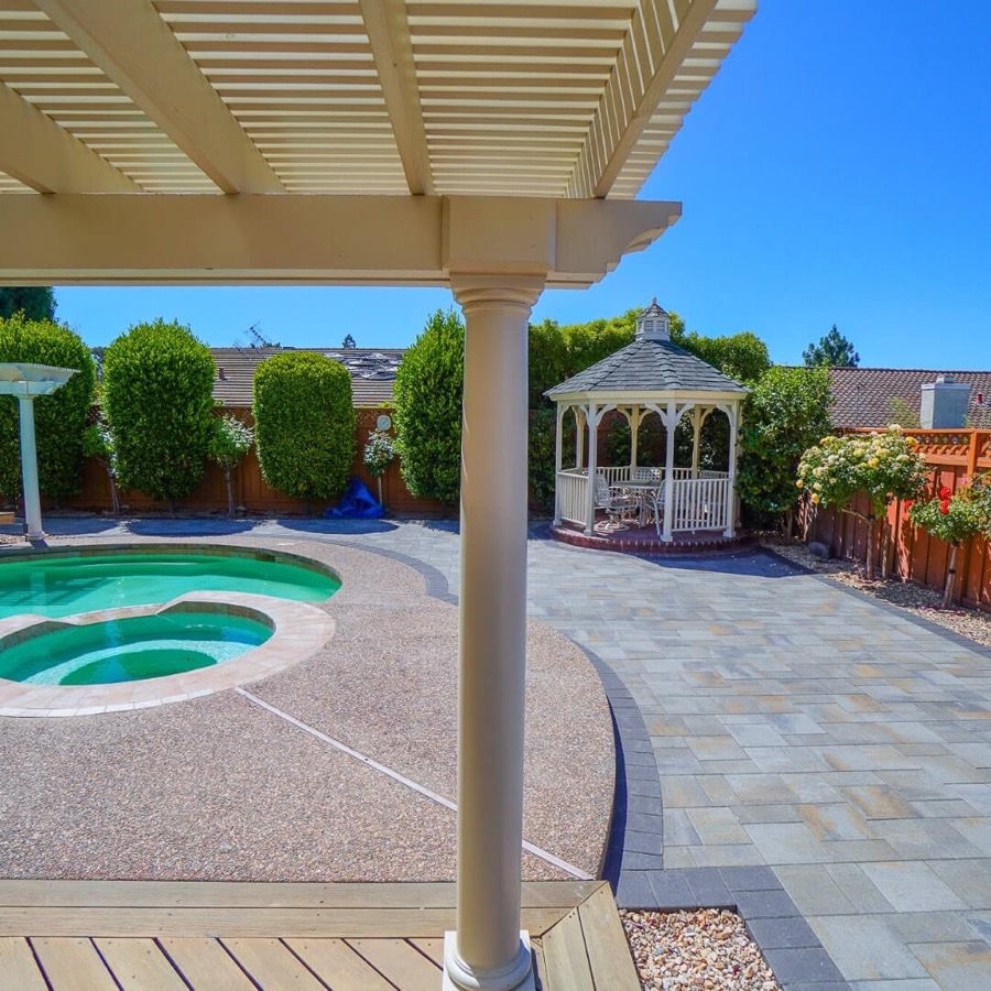 Pool Decks built by BBP Pavers