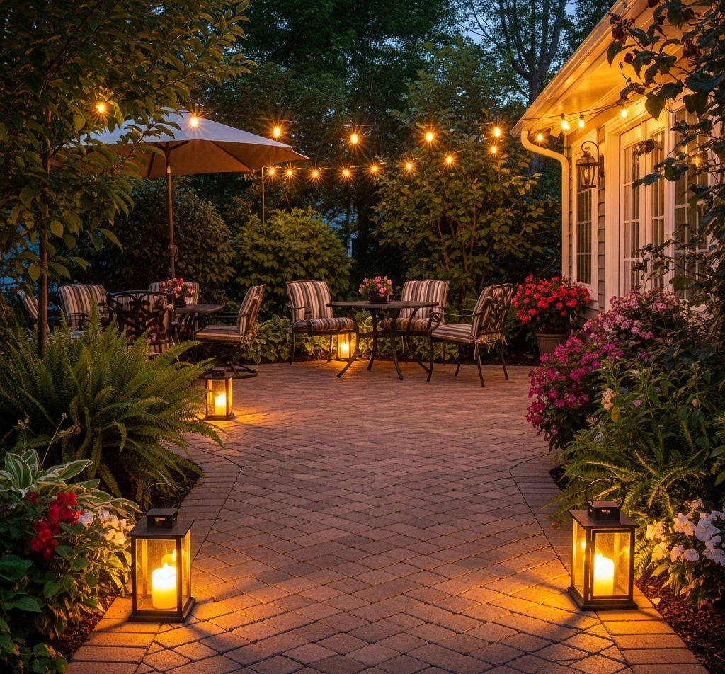 Outdoor Lighting with Pavers: Stunning Night Looks
